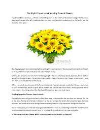 It's natural to want to comfort someone who is grieving the loss of a loved one. The Right Etiquettes Of Sending Funeral Flowers