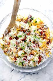 Loaded Potato Salad A Baked Potato Salad Foodiecrush Com