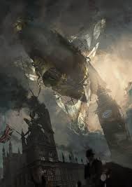Steam Fantasy Take A Look At This Humongous Steampunk Airship In 2020 Steampunk Airship Steampunk Tendencies Steampunk Artwork