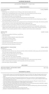 food runner resume sample mintresume