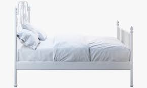 When i designed leirvik bed frame i was inspired by the almost limitless possibilities metal gives to combine soft organic forms with straight, simple ones. Ikea Leirvik Bed 3d Model For Vray