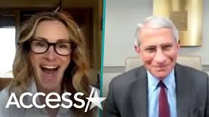 Did anthony fauci help build coronavirus with his nih surrogate malcolm martin with wellcome trust (pirbright institute uk, qinetiq, who, darpa) dr. Julia Roberts Interviews Dr Fauci And Is Totally Starstruck Youtube