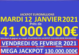 The 1,390th euromillions draw took place on friday 15th january 2021 at 21:00 cet (20:00 gmt) and the winning numbers drawn were Uvi6cm1jwo3lvm
