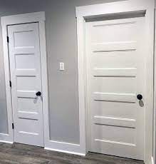 Shiplap & other trim ideas. Top 50 Best Interior Door Trim Ideas Casing And Molding Designs Interior Door Trim Farmhouse Interior Doors Doors Interior