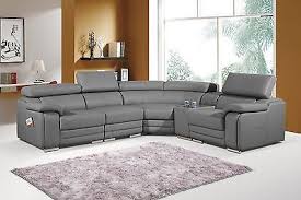 Dakota Grey Bonded Leather Corner Sofa Right Hand Leather Corner Sofa Grey Leather Corner Sofa Light Grey Leather Couch