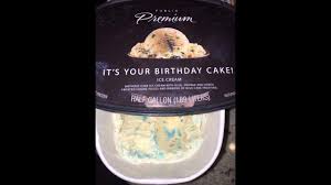 Publix brand ice cream sandwiches. Can You Have Your Cake And Ice Cream Too Publix It S Your Birthday Cake Ice Cream Review Youtube