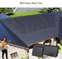 off-Grid BIPV Roofing Tile Integrated Solar Power Roof Shingles Photovoltaic Tiles System in Europe House Rooftop