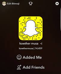 حساب سناب شات كوثر الأربش ذاكرتي