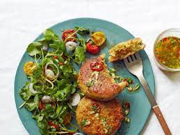 Halloumi Courgette And Herb Cakes Recipe Gordon Ramsay Recipes Recipe Gordon Ramsay Recipe Halloumi Vegetarian Cooking