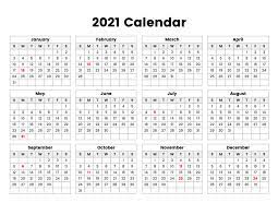 It's an easy to use monthly calendar template of 2021 therefore all types of users can use it. 2021 Year Calendar With Holidays