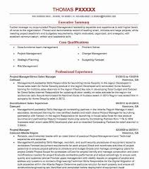 Project management is a great career path to go down. Sales Project Manager Resume Example Company Name South Plainfield New Jersey