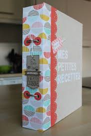 Classeur De Recettes Les Ateliers De Sev Classeurs De Recettes Classeur De Recettes Carte Scrapbooking