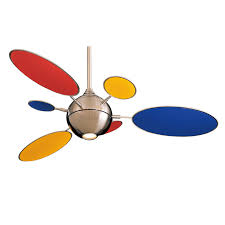 Our new fandeliers make a statement with modern industrial design and two tone finishes. Minka Aire Cirque F596l 54 Ultra Modern Ceiling Fan With Round And Oval Blades Shapes