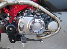 Mo Tested Akrapovic Exhausts For Honda Monkey Motorcycle Com Honda Exhausted Mini Bike