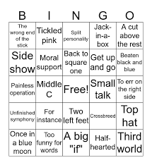Instead of sharing pictures of a rebus, you can now also share a link to your rebus. Rebus Bingo Puzzles 1 24 Bingo Card