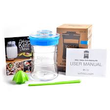 Kefirko Ingenieux Kit En Verre Pour La Fabrication Du Kefir Kefir Kefir De Lait Kefir D Eau