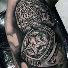 Lakers logo design t shirt. Los Angeles Lakers And Dallas Cowboys Engraved Tattoo Design