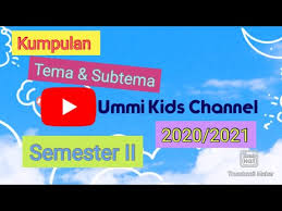 Rencana pelaksanaan pembelajaran mingguan atau rppm adalah rencana kegiatan yang disusun sebagai acuan pembelajaran selama satu minggu. Kumpulan Tema Dan Subtema Semester Ii Paud Tk Youtube