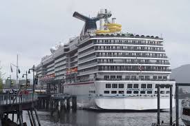 A pair of panamax cruise ships docked in downtown juneau on aug. Air Pollution In Juneau Is Being Tracked In Real Time Here S What The First Week Shows Juneau Empire