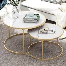 I recently redecorated our living room and looked at many coffee tables, i finally choose this one because of the style, color, reviews and price. Modern Marble Coffee Table 2 In 1 Set Shopee Malaysia