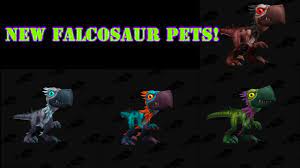 There are 4 tameable creatures with this look. How To Obtain The New Falcosaur Pets Guide Youtube
