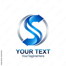 This floral banner is great for birthday parties, baby showers, weddings, bridal showers, or any other party or occasion because you can customize your message to say anything you like. Letter S Logo Design Template Colored Silver Blue Circle Arrow Design For Business And Company Identity Abstract Initial S Alphabet Logo Element Stock Vector Adobe Stock