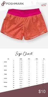 Danskin Now Leopard Print Active Shorts Size S Details