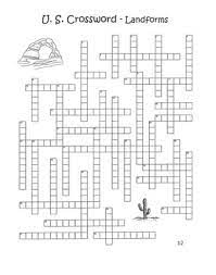 Crossword puzzles can be fun, challenging and educational. United States Geography Crossword Puzzles By Tom Ellsworth Tpt