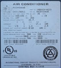 Select your model and see a list of genuine parts that exactly fit your air conditioner. Air Conditioner Date Codes