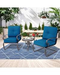 You'll receive email and feed alerts when new items arrive. Find Deals On Nista 3 Piece Outdoor Spring Metal Bistro Set By Havenside Home Blue