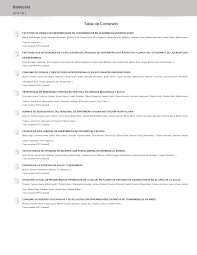 Biotecnia Tabla de Contenido