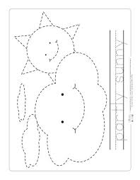 Kids get to develop their fine motor. Weather Tracing Worksheets Itsybitsyfun Com