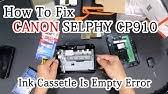 Ø­Ù„ Ù…Ø´ÙƒÙ„Ø© Ø±Ø³Ø§Ù„Ø© Ø§Ø³ØªØ¨Ø¯Ø§Ù„ Ø§Ù„Ø­Ø¨Ø± ÙÙŠ Ø·Ø§Ø¨Ø¹Ø© Canon Selphy Cp 910 Youtube