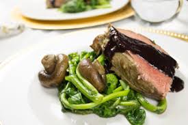 (the actual cut of meat in its whole form is called the tenderloin. Beef Tenderloin With Bordelaise Sauce With Garlic Mushrooms And Greens Fat Burning Man