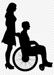 There are a few ways that people end up on the wheelchair and these are: Person In Wheelchair Silhouette At Getdrawings Person In Wheelchair Silhouette Hd Png Download 1674x2234 484483 Pngfind