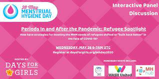 Menstrual hygiene day (mhd or mh day) is an annual awareness day, on 28 may, that aims to break taboos and raise awareness about the importance of good menstrual hygiene management (mhm) for women and adolescent girls worldwide. Menstrual Hygiene Day 2021 Days For Girls International