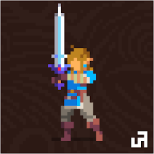 Easily create sprites and other retro style images with this drawing application. Glauber Kotaki On Twitter Day 2 Smol Champion Pixelart Link Botw Smol