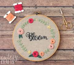05.08.2019 · these 11 free crochet patterns all celebrate the elephant and include appliqués, amigurumi, and accessories. Bloom Hand Embroidery Pattern Cutesy Crafts