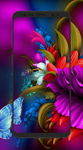 We have an extensive collection of amazing background images carefully chosen by our community. Glowing Flowers Hd 3d Wallpaper For Android Apk Download