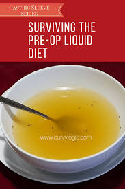 Pre Op Liquid Diet For Gastric Sleeve Curvylogic Bariatric Recipes Sleeve Liquid Diet Pre Bariatric Surgery Diet Liquid Diet