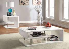 It lets you create a warm and inviting look with your favorite decor, collectibles, potted plants etc. Ninove I Coffee Table 2 End Tables Set Cm4057 In White