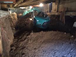 This slide show will walk you through the steps of a full crawl space dig out, along with poured concrete floor and walls. Foundation Repair Foundation Releveled In Reno Nv How To Dig A Basement Under An Existing House Reno Nv 89503