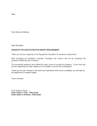 Valid Request Letter For Quotation Quotations Quote Template Lettering