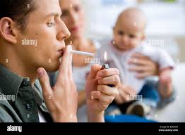 Cigarette father hi-res stock photography and images