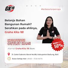 Ah, itu sih dulu, tapi sekarang anda tidak perlu bingung, karena sekarang setiap lokasi sudah banyak berdiri toko bahan bangunan. Graha Kita 18 Beranda Facebook