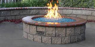 One way to build a gas firepit is to purchase a unfinished pre assembled firepit frame. Diy Propane Fire Pit