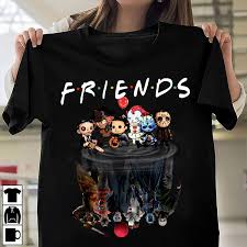 Check spelling or type a new query. Friends Halloween Shirt Horror Squad Unisex Shirt