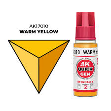 AK-Interactive: Quick Gen Acrylic Contrast - Warm Yellow 18 ml