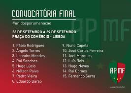 As escolhas do treinador jorge jesus para o jogo da 3.ª eliminatória da taça de portugal. Os Convocados De Portugal Para O Socca World Cup 2018 Lisboa