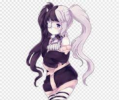 Maybe you would like to learn more about one of these? Anime Drawing Manga Cute Girl Purple Black Hair Violet Png Pngwing